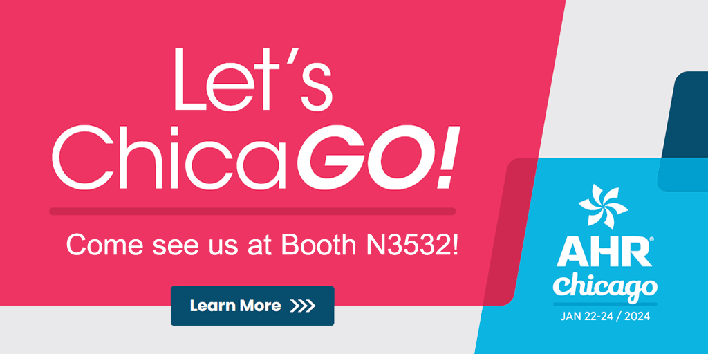 Come and visit us at the AHR expo