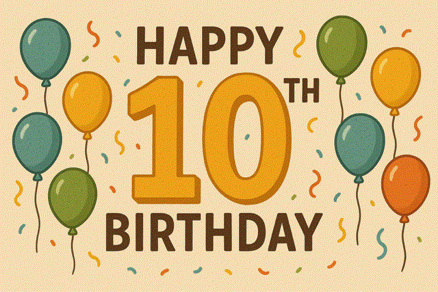Happy 10th Birthday WebFAN!