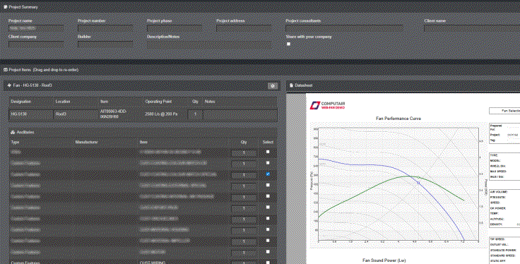 New advanced project handling for large submittals